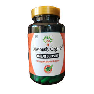 OBVIOUSLY ORGANIC ORGAN SUPPORT 120 CAPS