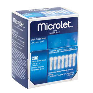 LANCET MICROLET BAYERS 200