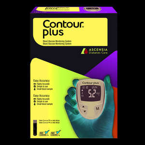 CONTOUR PLUS BLOOD GLUCOSE METER KIT 1