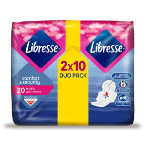 LIBRESSE MAXI COTTON FEEL NORMAL 20