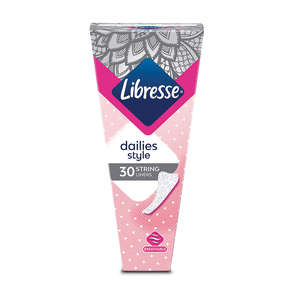 LIBRESSE PANTYLINERS STRING 30's