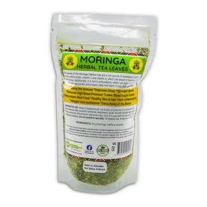 REMEDY HUB MORINGA HERBAL TEA LEAVES 50G