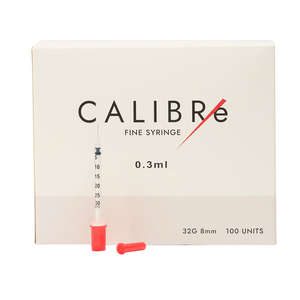 SYR 0.3ML 32Gx8MM CALIBRE 100's