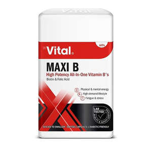 VITAL MAXI B CAPSULES 60