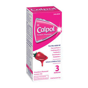 CALPOL PAED STRAWBERRY  50ML
