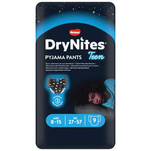 HUGGIES DRYNITES PANTS BOY SIZE 8-15  9