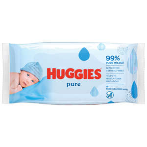 HUGGIES WIPES PURE 56