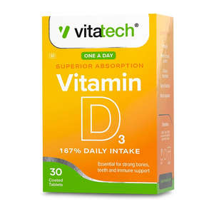 VITATECH VITAMIN D3  30 TABS
