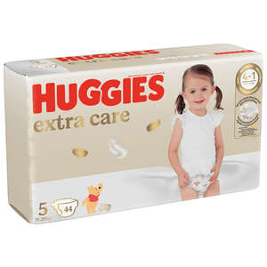 HUGGIES EXTRA CARE SIZE 5 PACK OF 44
