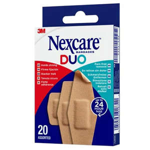 NEXCARE DUO PLASTERS ASSORTED 20