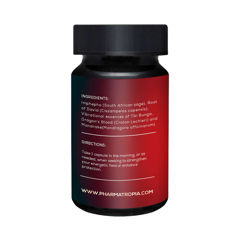 Power Protect Capsules (30) Imphepho, Root of David, Mandragora Vibrational Essence