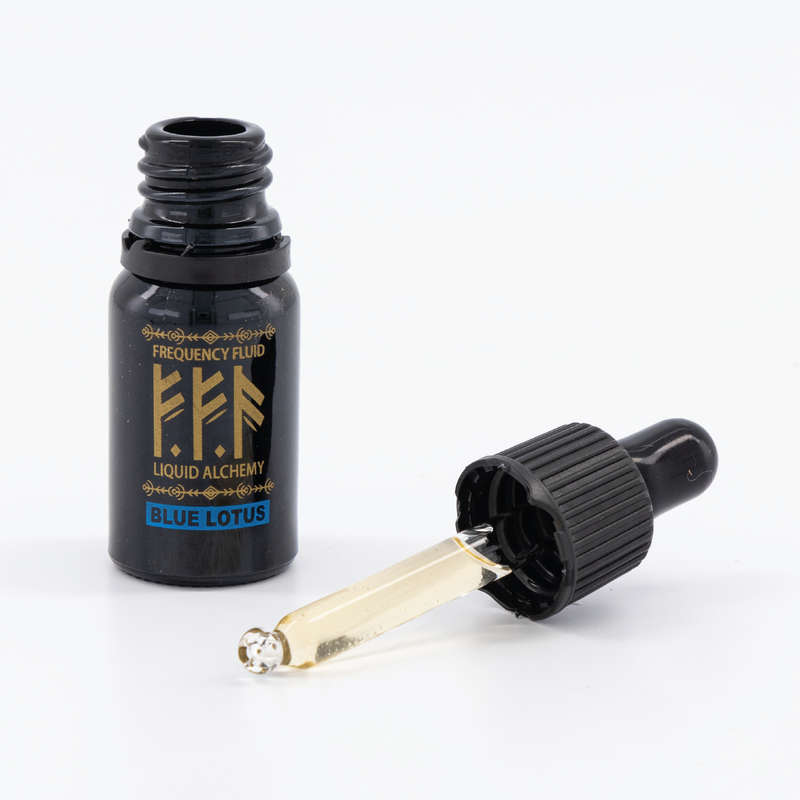 Frequency Fluid Liquid Alchemy Blue Lotus Entheogenic Botanical Extract 10ml
