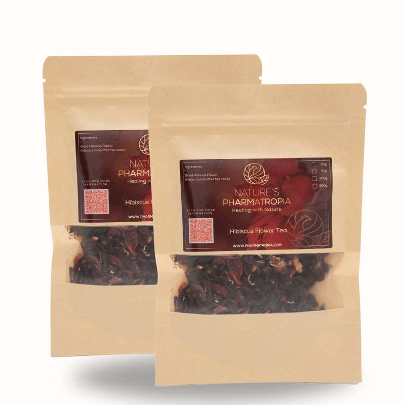 Combo - Hibiscus Tea (Hibiscus Sabdariffa) Flowers (2 x 30g)