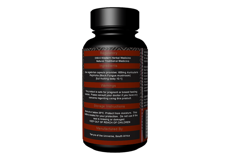 Black Fungus Capsules (90) 600mg