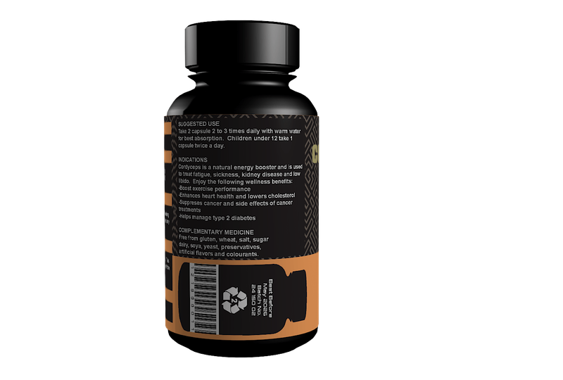 Cordyceps Capsules (90) 600mg
