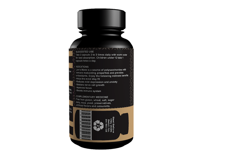 Lion's Mane Capsules (90) 600mg
