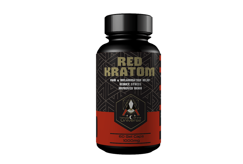 Red Kratom Capsules (60) 600mg