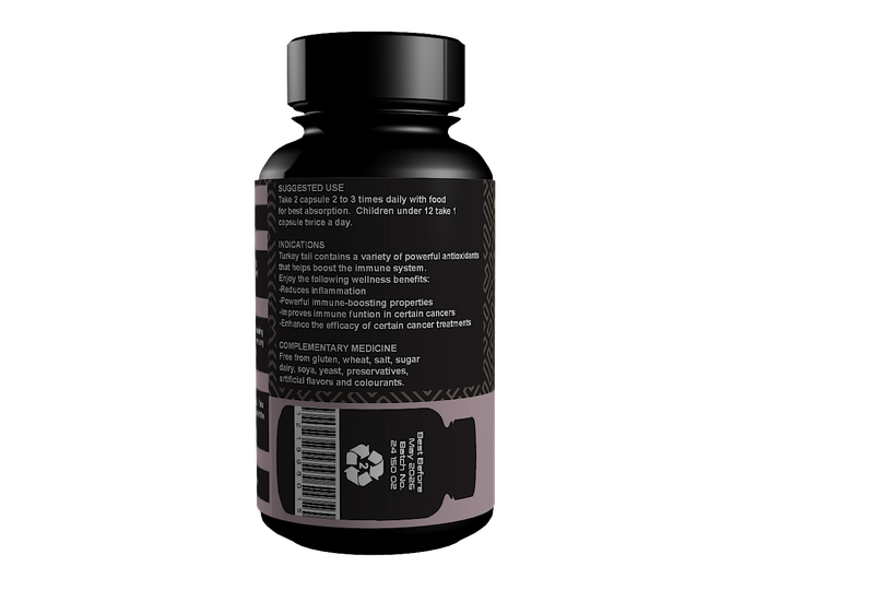 Turkey Tail Capsules (90) 600mg