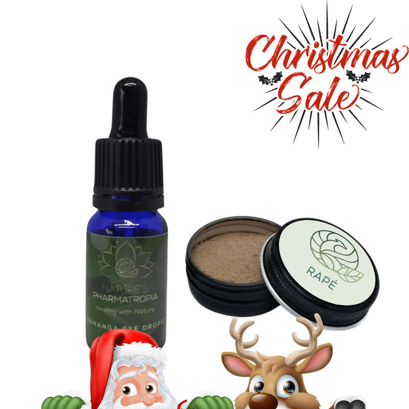 Christmas Combo - Meditation - Rapé 3g &amp; Sananga Eye Drops (mild) 5ml