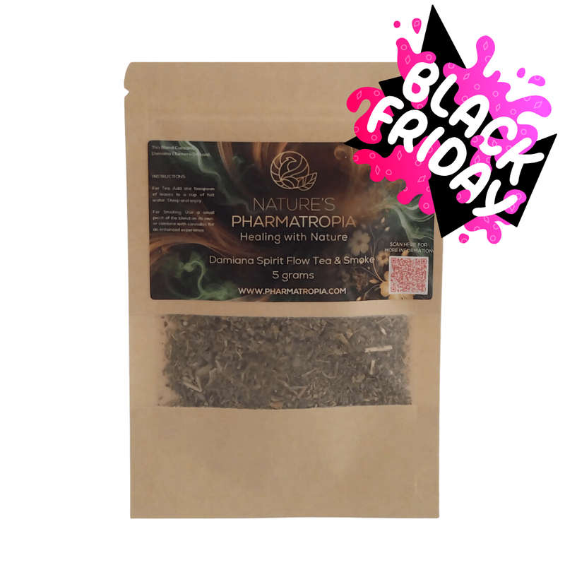 - Damiana Spirit Flow Tea & Smoke (Turnera Diffusa) 5g
