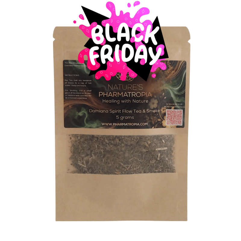 - Damiana Spirit Flow Tea & Smoke (Turnera Diffusa) 5g