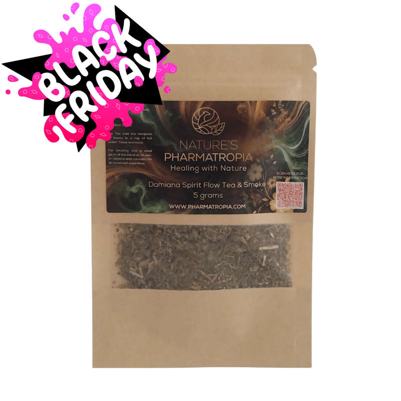 - Damiana Spirit Flow Tea & Smoke (Turnera Diffusa) 5g