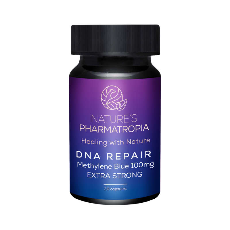 Methylene Blue (Pharmaceutical-grade) Nature's Pharmatropia DNA Repair 100mg (30 capsules)