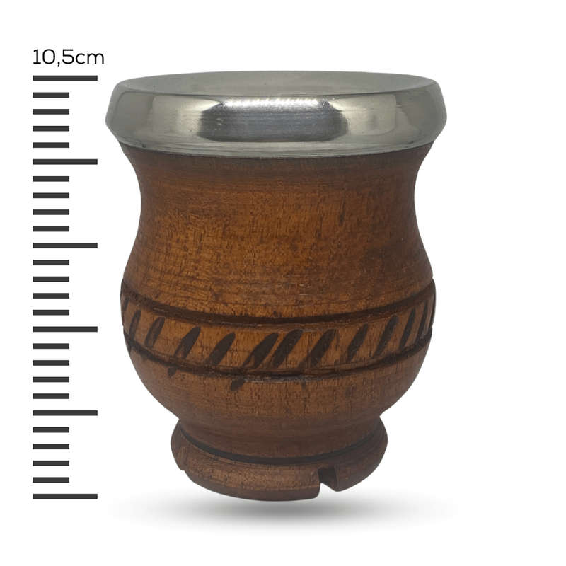 Gourd - Wooden Yerba Maté Tea Cup