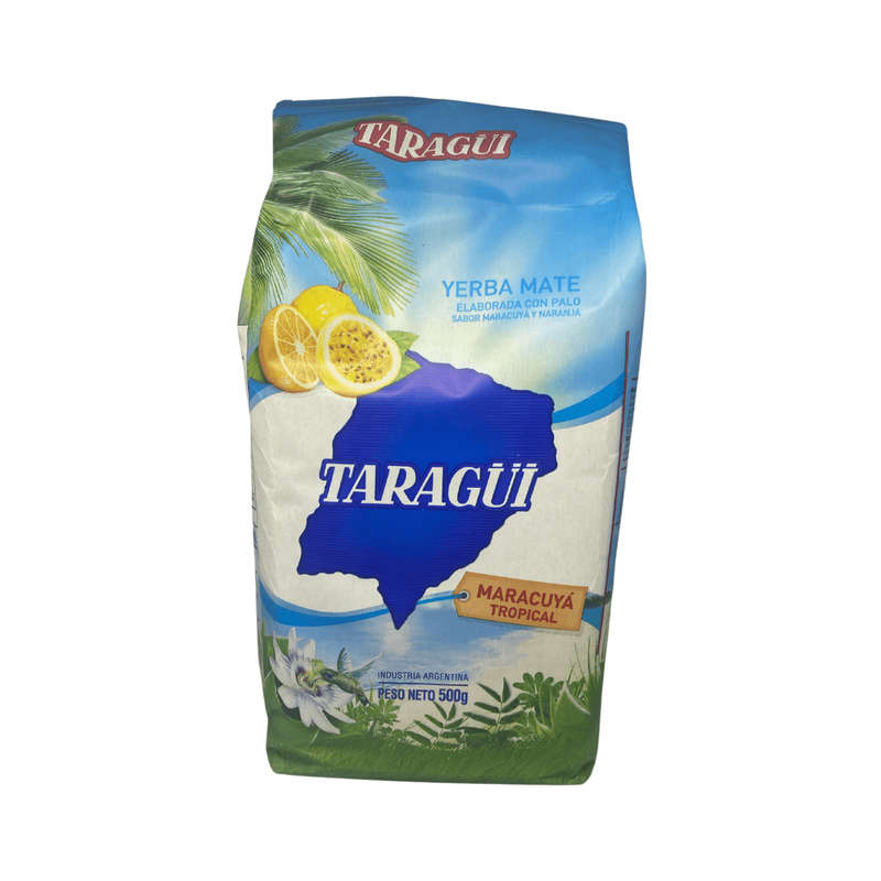 Yerba Mate Tea (500g) Taragui Passion Fruit Flavoured Imported from Argentina