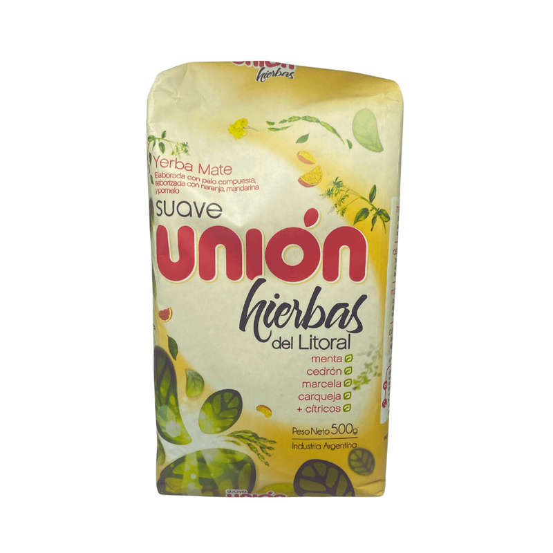 Yerba Mate Tea (500g) Union Coastlines Herbs Mix Imported from Argentina