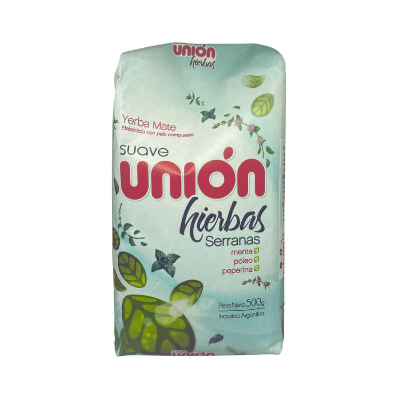 Yerba Mate Tea (500g) Union Mountain Herbs Mix Imported from Argentina