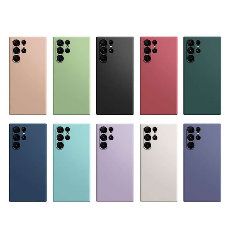 Silicone Protective Cover for Samsung Galaxy S24 Ultra