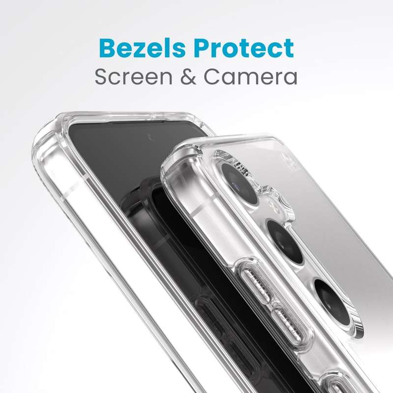 Transparent Shockproof Back Cover Compatible with Samsung Galaxy S24 FE