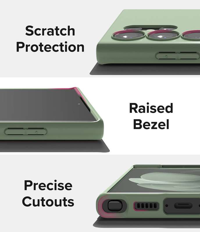 Silicone Protective Cover for Samsung Galaxy S24 Ultra