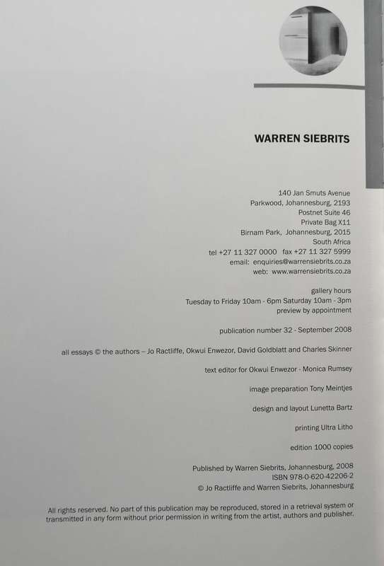 "Terreno Ocupado" by Jo Ractliffe - [senior lecturer at the Wits (University) School of Art]