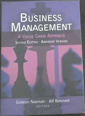 Business Management - A Value Chain Approach