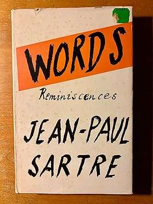 Words (reminiscences) by Jean-paul Sartre