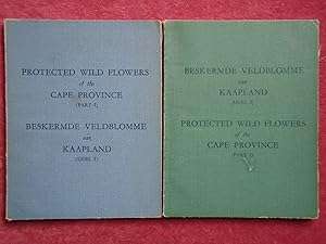 PROTECTED WILD FLOWERS OF THE CAPE PROVINCE - 2 booklets