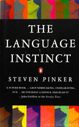 The language instinct. The new science of language and mind