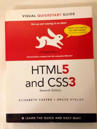 HTML5 & CSS3 Visual QuickStart Guide