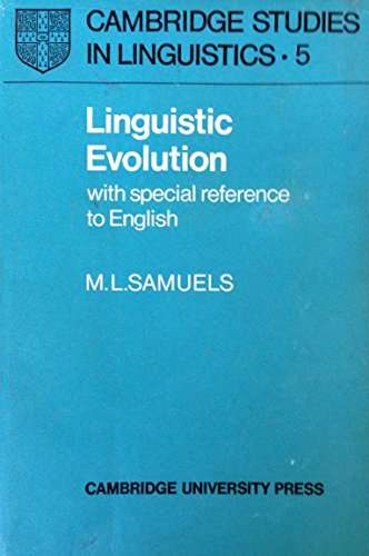 Linguistic Evolution (Cambridge University Press)
