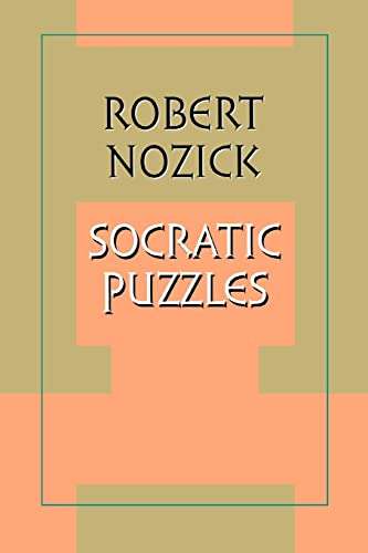 Socratic Puzzles (Harvard University Press)