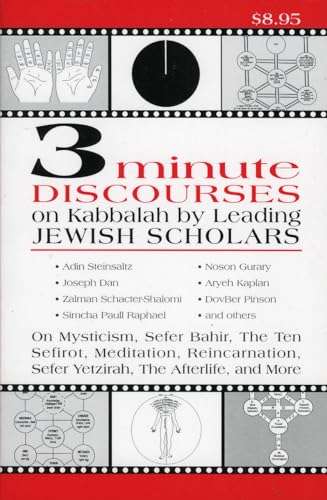 3 minute Discourses on Kabbalah by Leading Jewish Scholars
