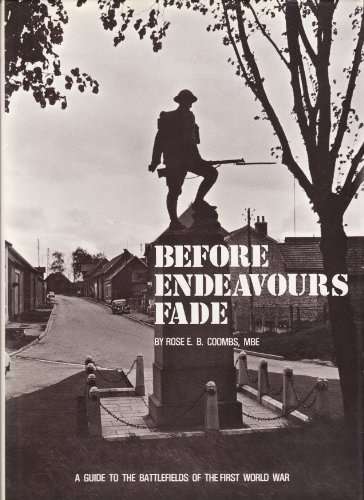 Books Before Endeavours Fade Guide To The Battlefields Of The First