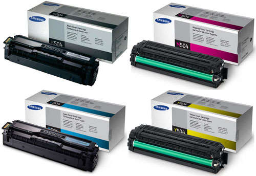 CLT-504 Toner Cart Set