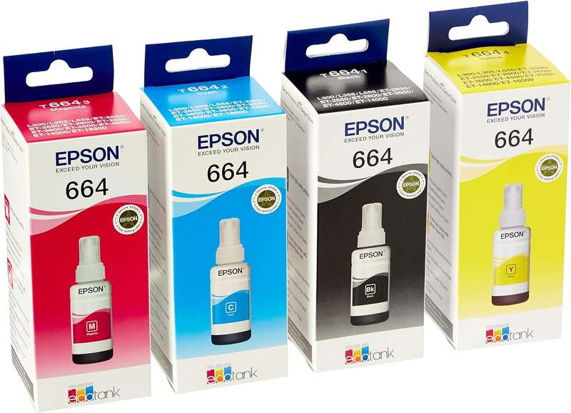 Epson 664 Ink Refills Orig(set)