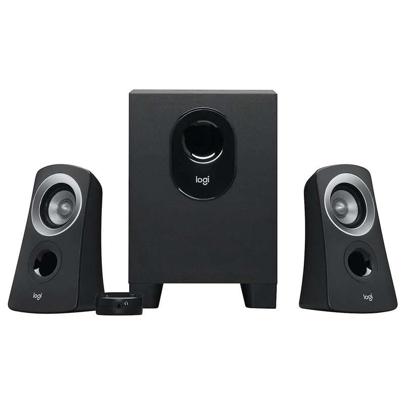 Logitech Z313 Stereo Satellite with Subwoofer Multimedia Desktop Speaker System