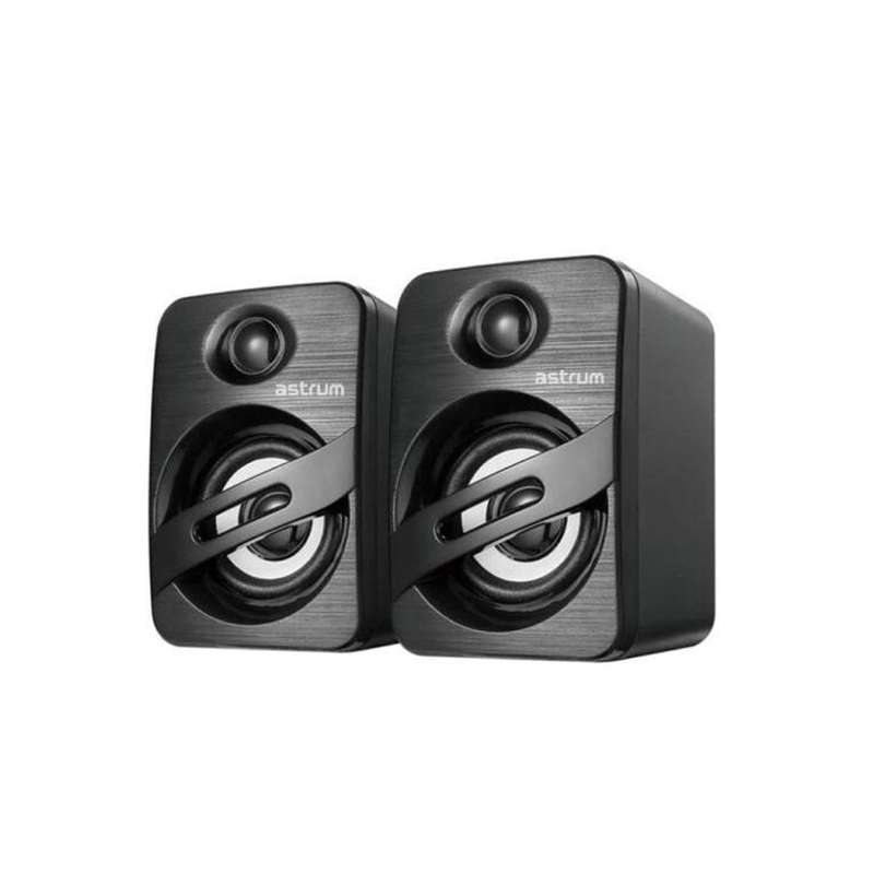 Astrum SU125 2.0 CH 2 x 3W RMS USB Multimedia Speakers
