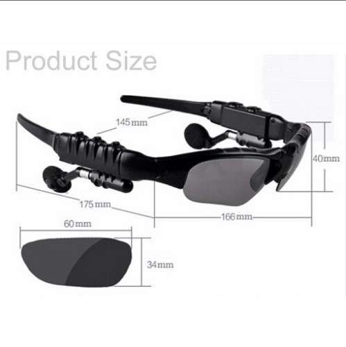 Bluetooth Earbuds Equipped Sunglasses