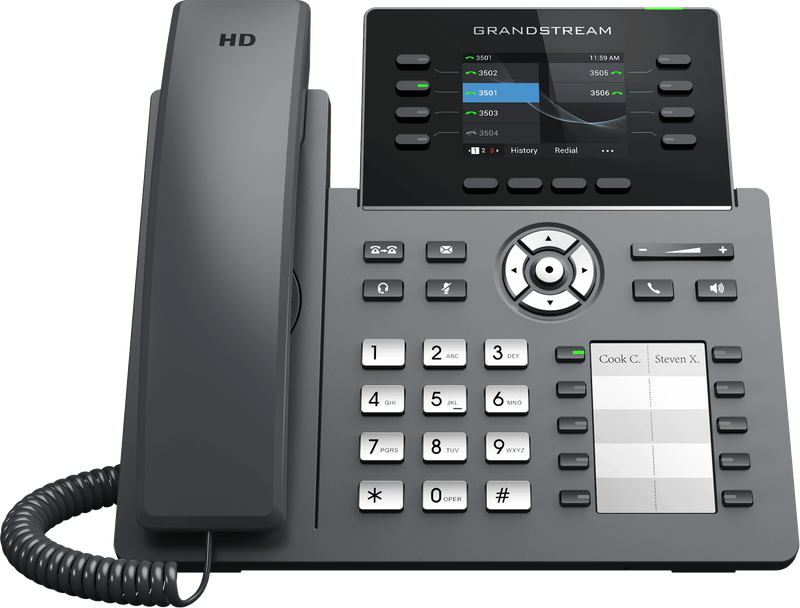 Grandstream GRP2634 - 8-Line Carrier Wi-Fi Desk Phone